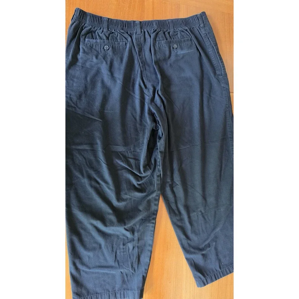 George Men's Black Pants Size 44X30